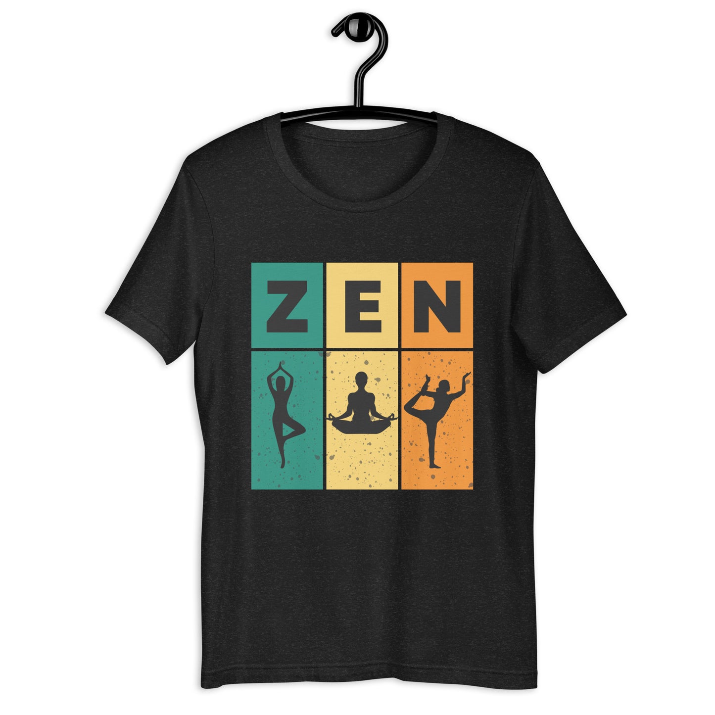 Art of Zen Yoga T-Shirt Peace Love Namaste Positive Vibes Mindfulness Mantra